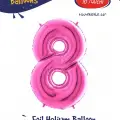16Pembe Folyo Balon ( 8 )