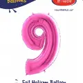16Pembe Folyo Balon ( 9 )