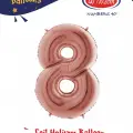 16Rose Gold Folyo Balon ( 8 )