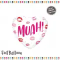 18 Kalp Muah Folyo Balon