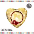 18 Kalp Sevgili Folyo Balon