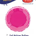 18Pembe Yuvarlak Folyo Balon