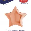 18 Rose Gold Yıldız Folyo Balon