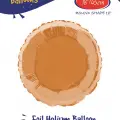 18Rose Gold Yuvarlak Folyo Balon