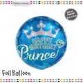 18Yuvarlak Prince Folyo Balon
