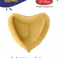 24Altın Kalp Folyo Balon