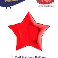 24Kırmızı Yıldız Folyo Balon