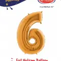 40 Altın Renk Folyo Balon ( 6 )