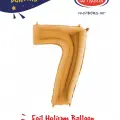 40 Altın Renk Folyo Balon ( 7 )