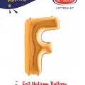 40 Altın Renk Folyo Balon ( F )