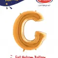 40 Altın Renk Folyo Balon ( G )