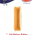 40 Altın Renk Folyo Balon ( I )