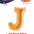 40 Altın Renk Folyo Balon ( J )