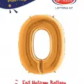 40 Altın Renk Folyo Balon ( O )