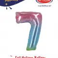 40 Gökkuşağı Renk Folyo Balon ( 7 )