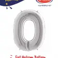40 Gümüş Renk Folyo Balon ( 0 )
