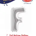 40 Gümüş Renk Folyo Balon ( F )