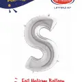 40 Gümüş Renk Folyo Balon ( S )
