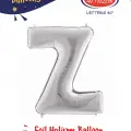 40 Gümüş Renk Folyo Balon ( Z )