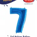 40 Mavi Renk Folyo Balon ( 7 )