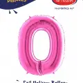 40 Pembe Renk Folyo Balon ( 0 )