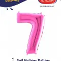 40 Pembe Renk Folyo Balon ( 7 )