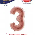 40 Rose Renk Folyo Balon ( 3 )
