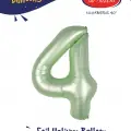 40 Su Yeşili Renk Folyo Balon ( 4 )