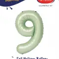 40 Su Yeşili Renk Folyo Balon ( 9 )
