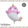 Açık Pembe Baby Shark Folyo Balon