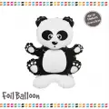 Ayaklı Panda Folyo Balon