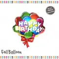 Balonlu Happy Birthday Folyo Balon