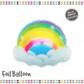 Bulut Gökkuşağı Folyo Balon
