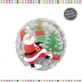 Folyo Balon 45cm Yuvarlak Noel Baba