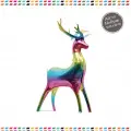Folyo Balon 84cm Rainbow Geyik