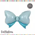 Puanlı Mavi Fiyonk Folyo Balon