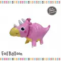 Pembe Gergedan Dinazor Folyo Balon
