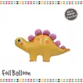 Sarı Dinazor Folyo Balon