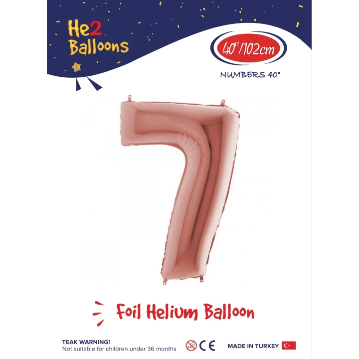 16Rose Gold Folyo Balon ( 7 )