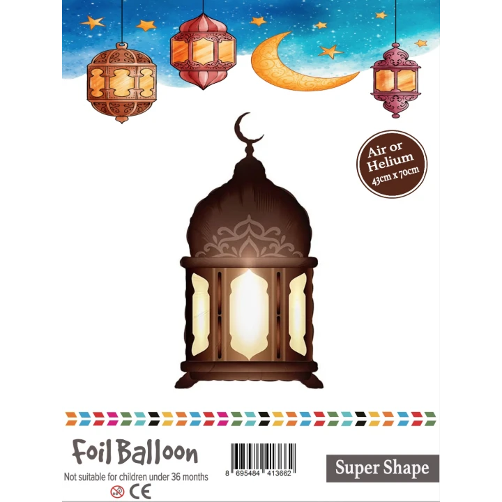 27 Ramazan Feneri Folyo Balon
