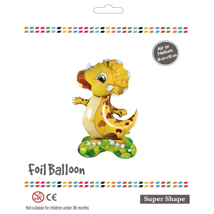 Ayaklı Dinazor Folyo Balon