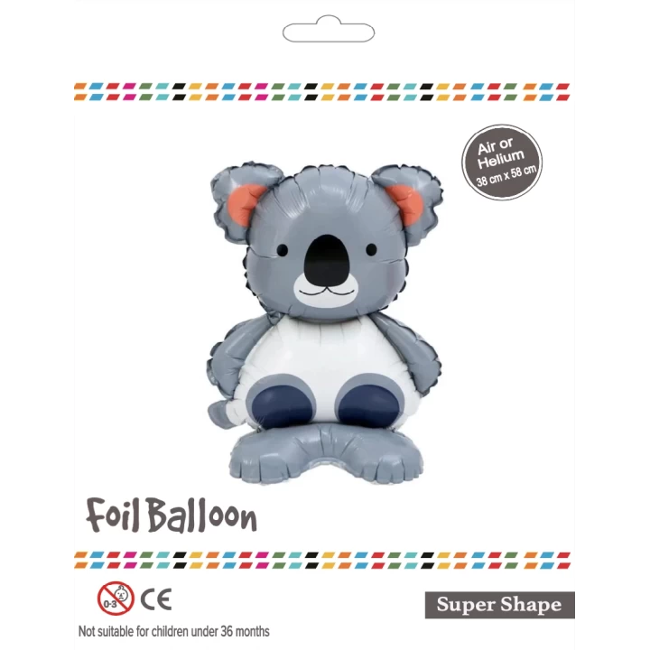 Ayaklı Kaola Folyo Balon