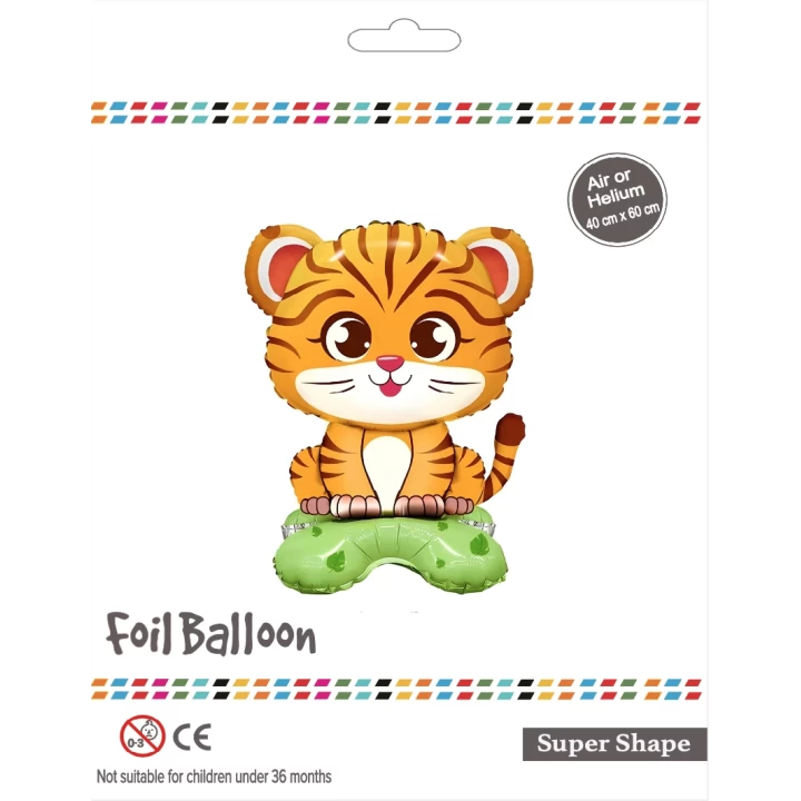 Ayaklı Kaplan Folyo Balon