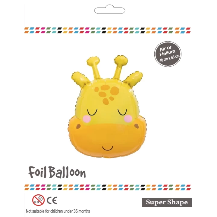 Zürafa Kafası Folyo Balon