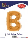 16Altın Renk Folyo Balon ( B )