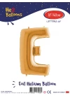 16Altın Renk Folyo Balon ( E )