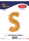 16Altın Renk Folyo Balon ( S )