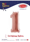 16Rose Gold Folyo Balon ( 1 )