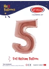 16Rose Gold Folyo Balon ( 5 )