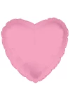 18Açık Pembe Kalp Folyo Balon (50Li Paket)